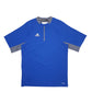 Mens Blue Adidas Climalite Active Short Sleeve T Shirt