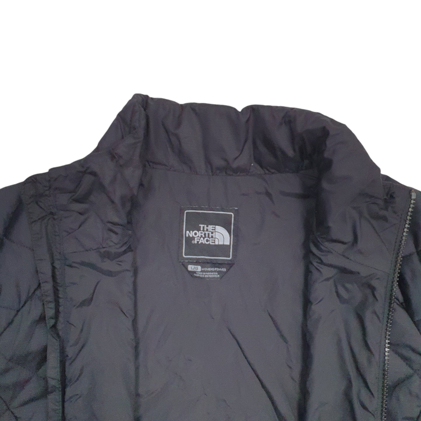 Womens Black The North Face Insulated Thermal  Coat