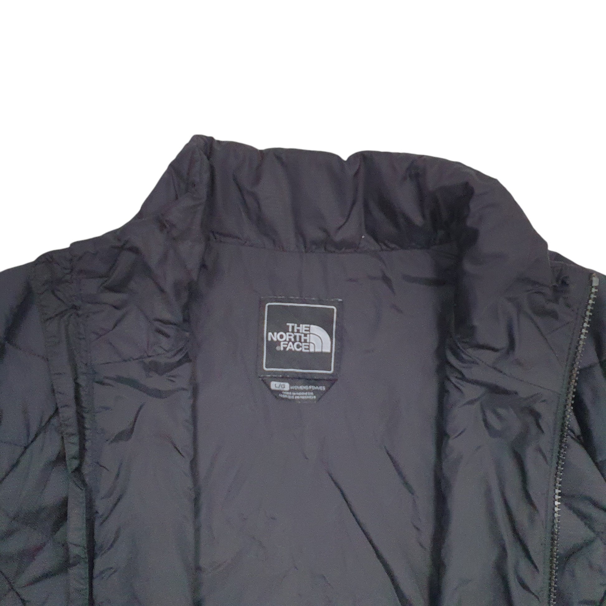Womens Black The North Face Insulated Thermal  Coat
