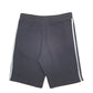 Mens Black Adidas Drawstring Stretch Fit Sweat Shorts