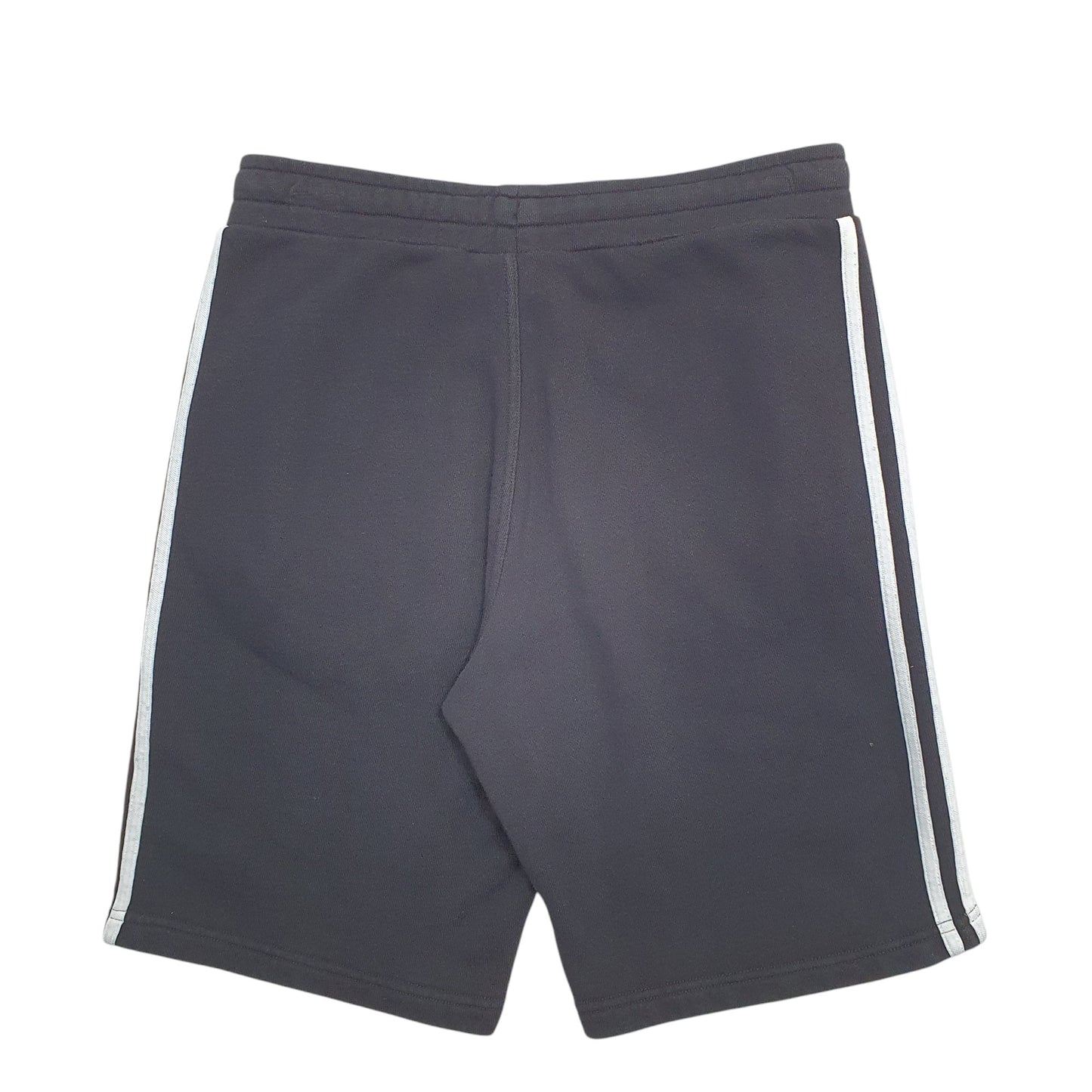 Mens Black Adidas Drawstring Stretch Fit Sweat Shorts