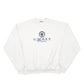 Mens White Champion University of Massachusetts Crewneck Jumper