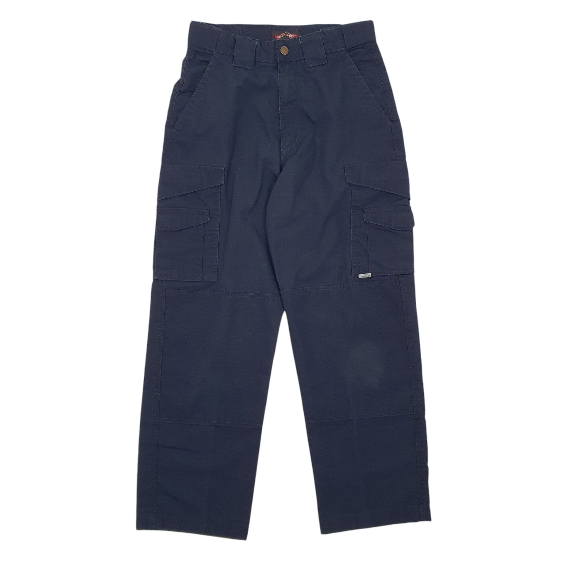 Mens Navy Tru-Spec Workwear Cargo Trousers