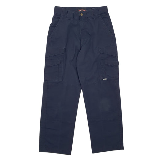 Mens Navy Tru-Spec Workwear Cargo Trousers