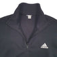 Womens Black Adidas  Quarter Zip Jumper