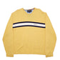 Mens Yellow Tommy Hilfiger  Crewneck Jumper