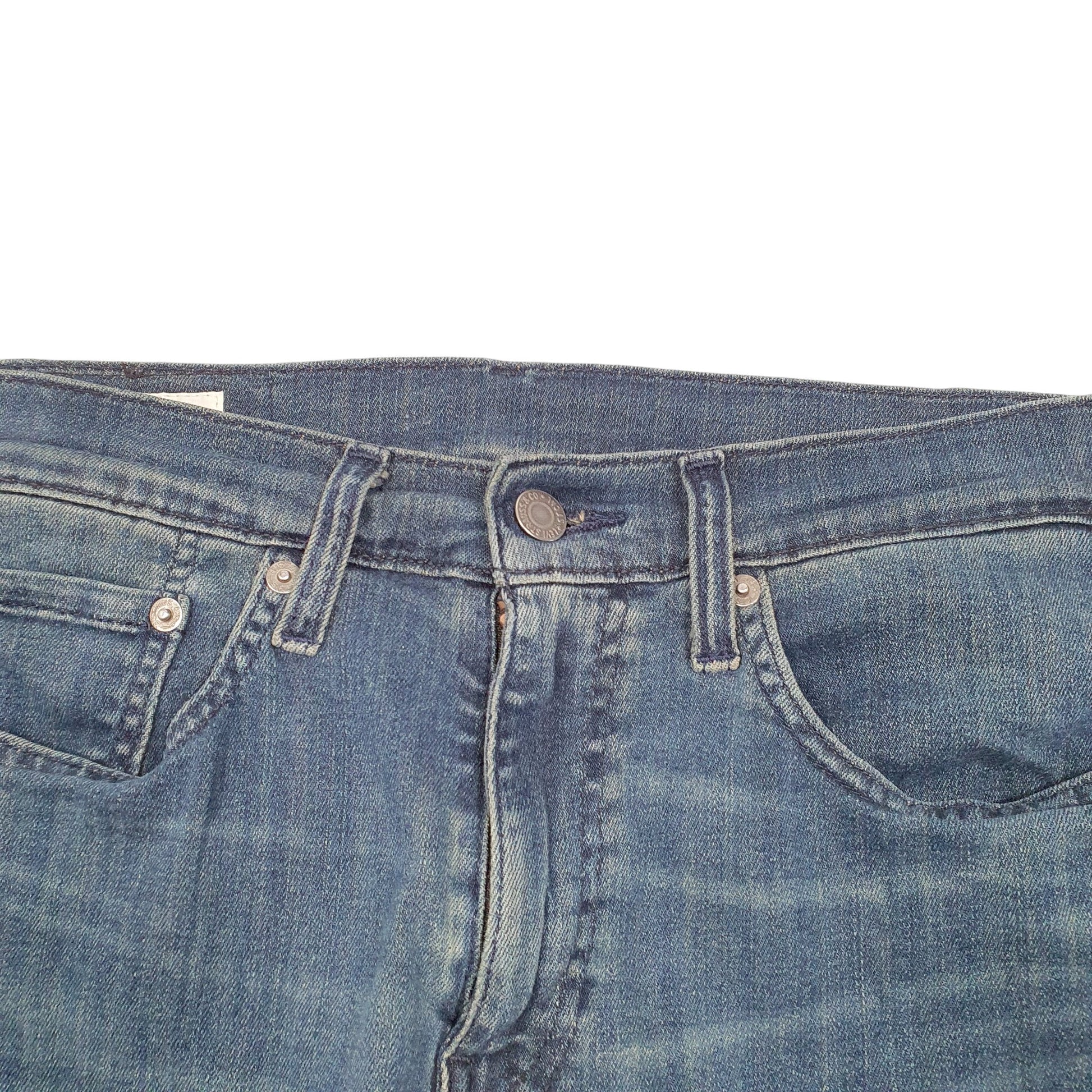 Mens Blue Levis Tapered Stretch 502 JeansW29 L30