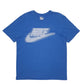 Mens Blue Nike Spellout Short Sleeve T Shirt