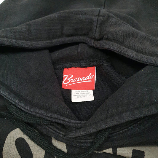 Mens Black Bravado Red Hot Chilli Peppers Band Merch 2007 Hoodie Jumper