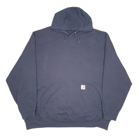 Mens Navy Carhartt Workwear Hoodie Jumper