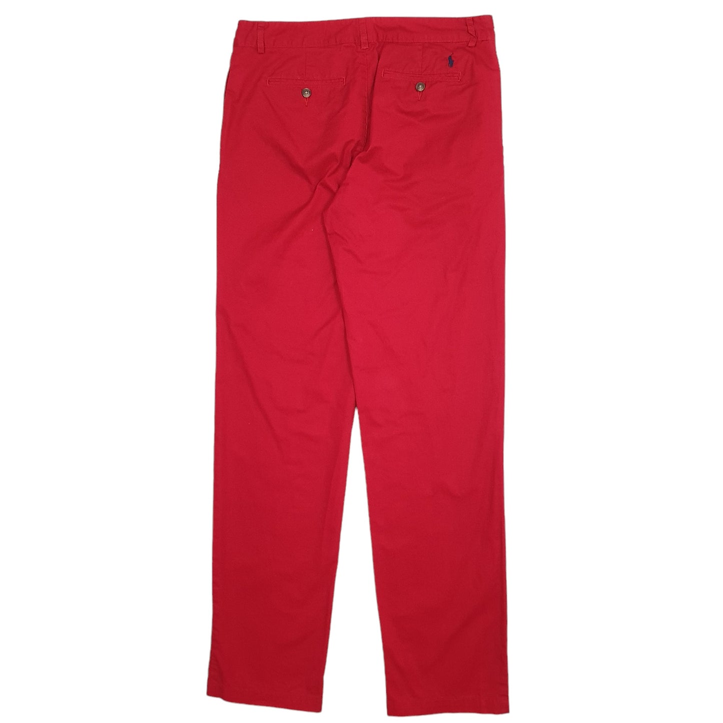 Mens Red Polo Ralph Lauren Lightweight Chino Trousers