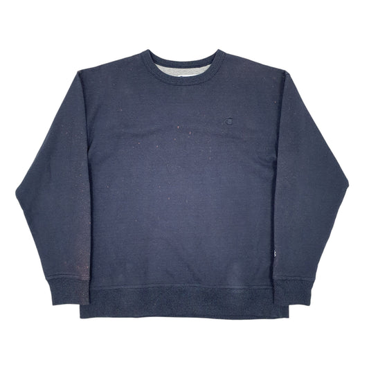 Mens Navy Champion  Crewneck Jumper