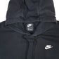 Mens Black Nike  Hoodie Jumper