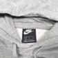Mens Grey Nike Swoosh Hoodie Jumper