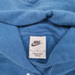 Mens Blue Nike Baggy Oversized Hoodie Jumper