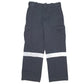 Mens Navy Rapier Workwear Utility Reflective Cargo Trousers