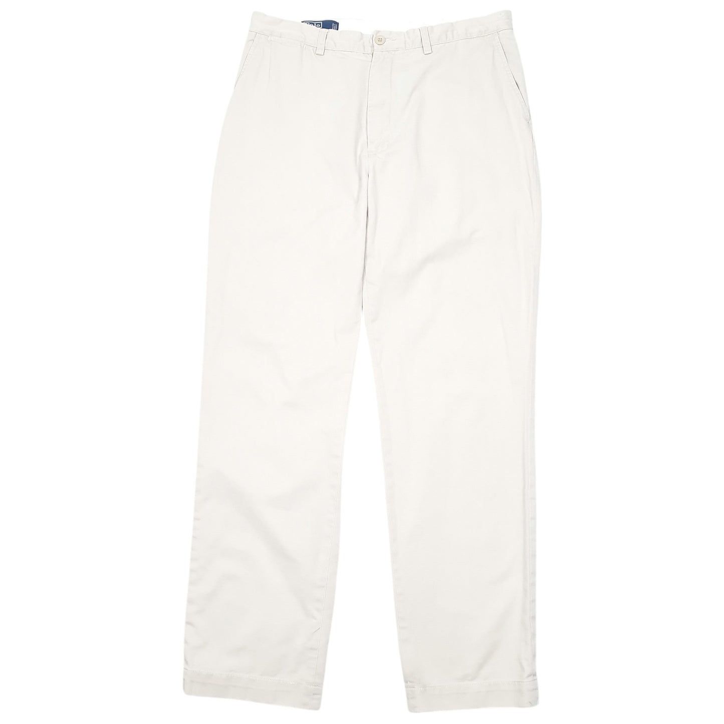 Mens Beige Polo Ralph Lauren Prospect Pant Vintage Chino Trousers