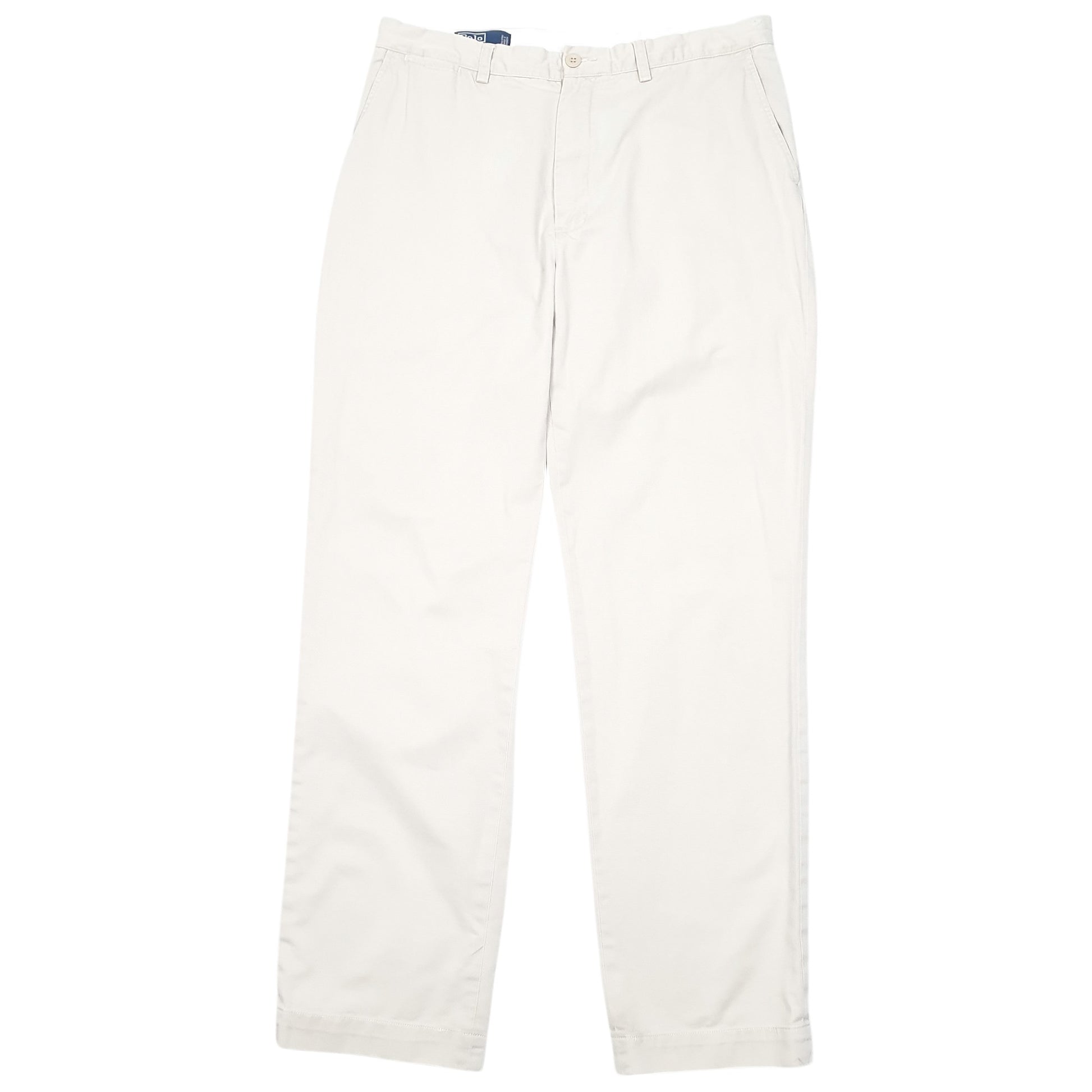 Mens Beige Polo Ralph Lauren Prospect Pant Vintage Chino Trousers