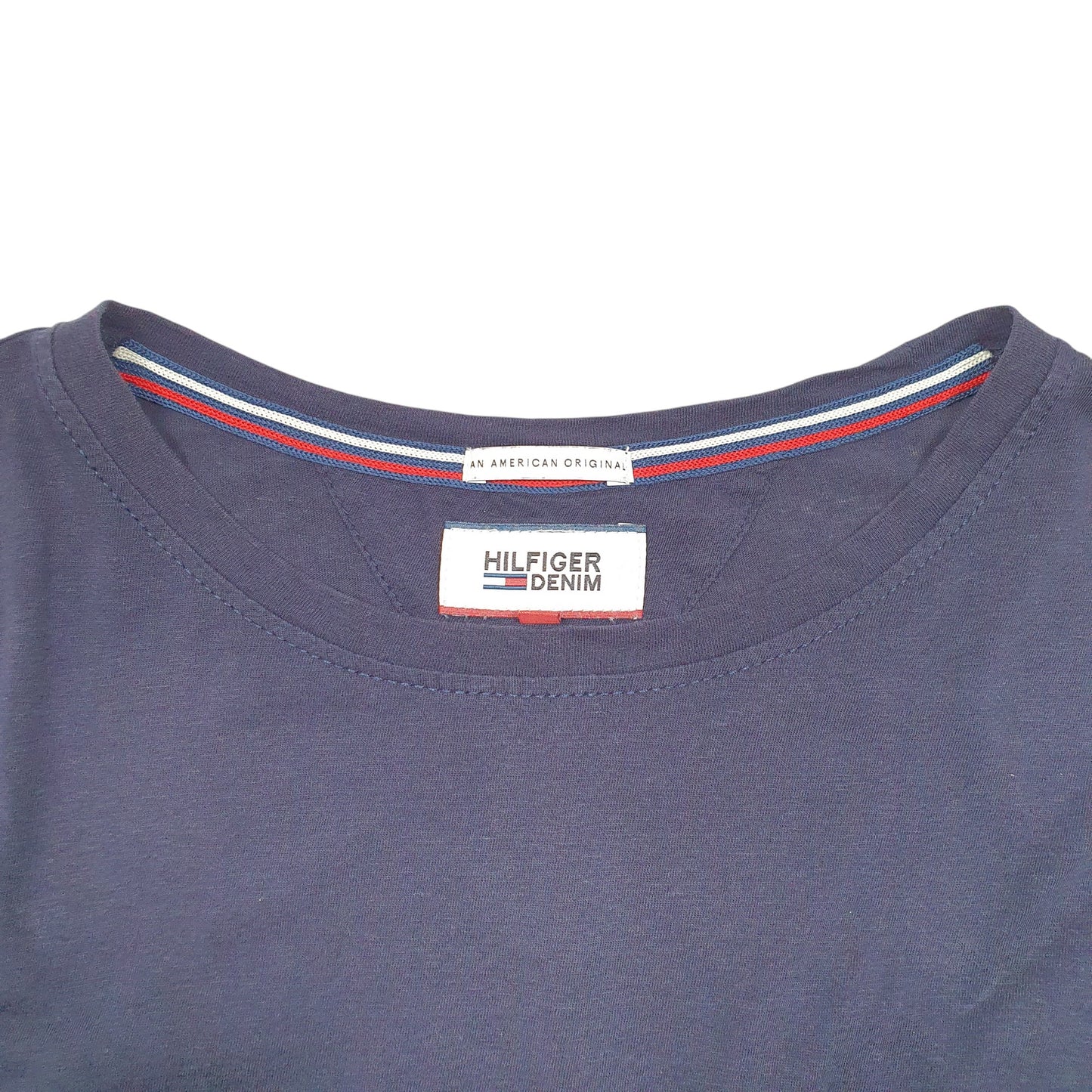 Mens Navy Tommy Hilfiger Pocket Short Sleeve T Shirt