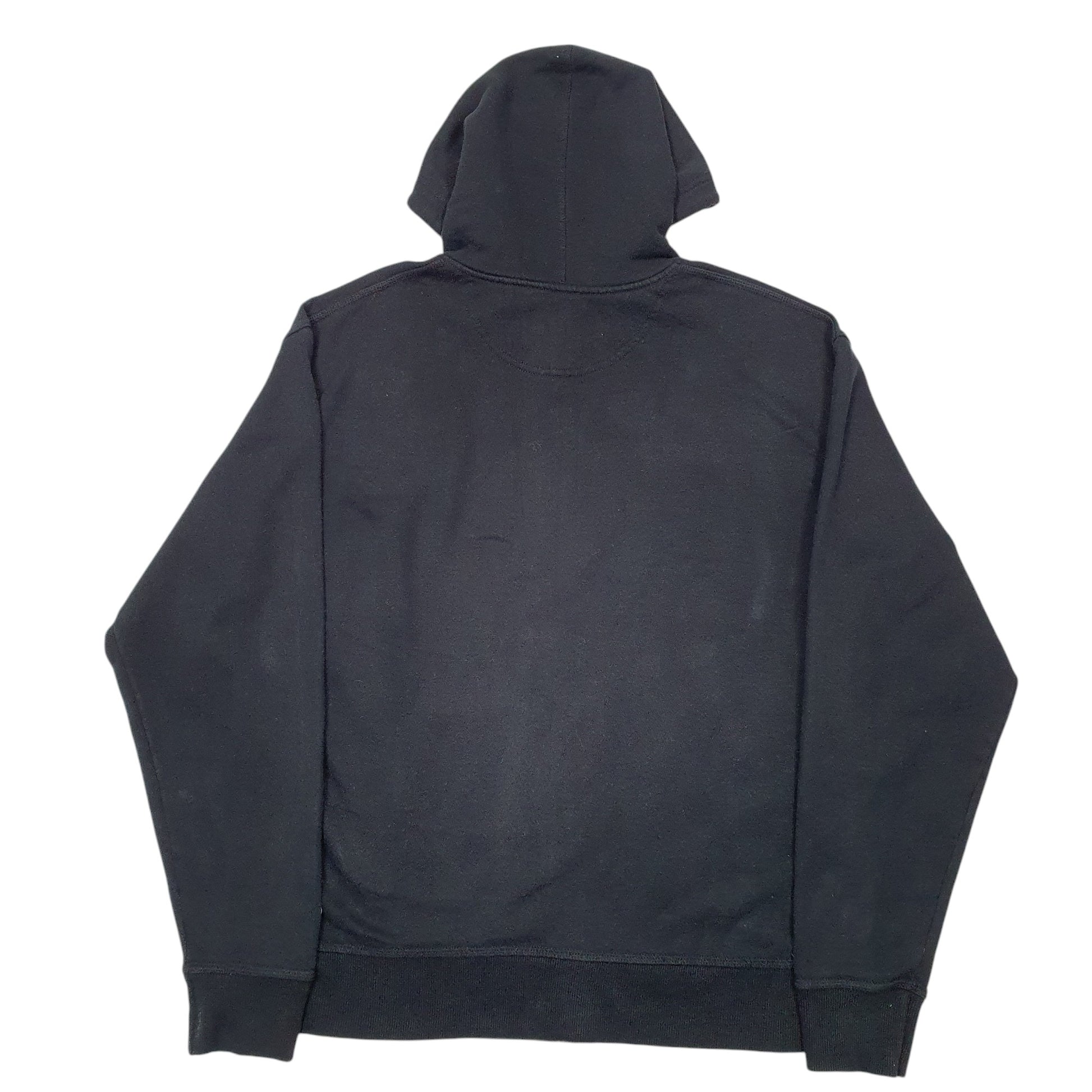 Mens Black Champion Hoodie Full Zip Jumper