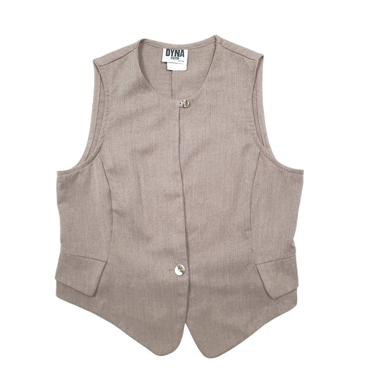 Womens Grey Dyna Waistcoat Cardigan Jumper