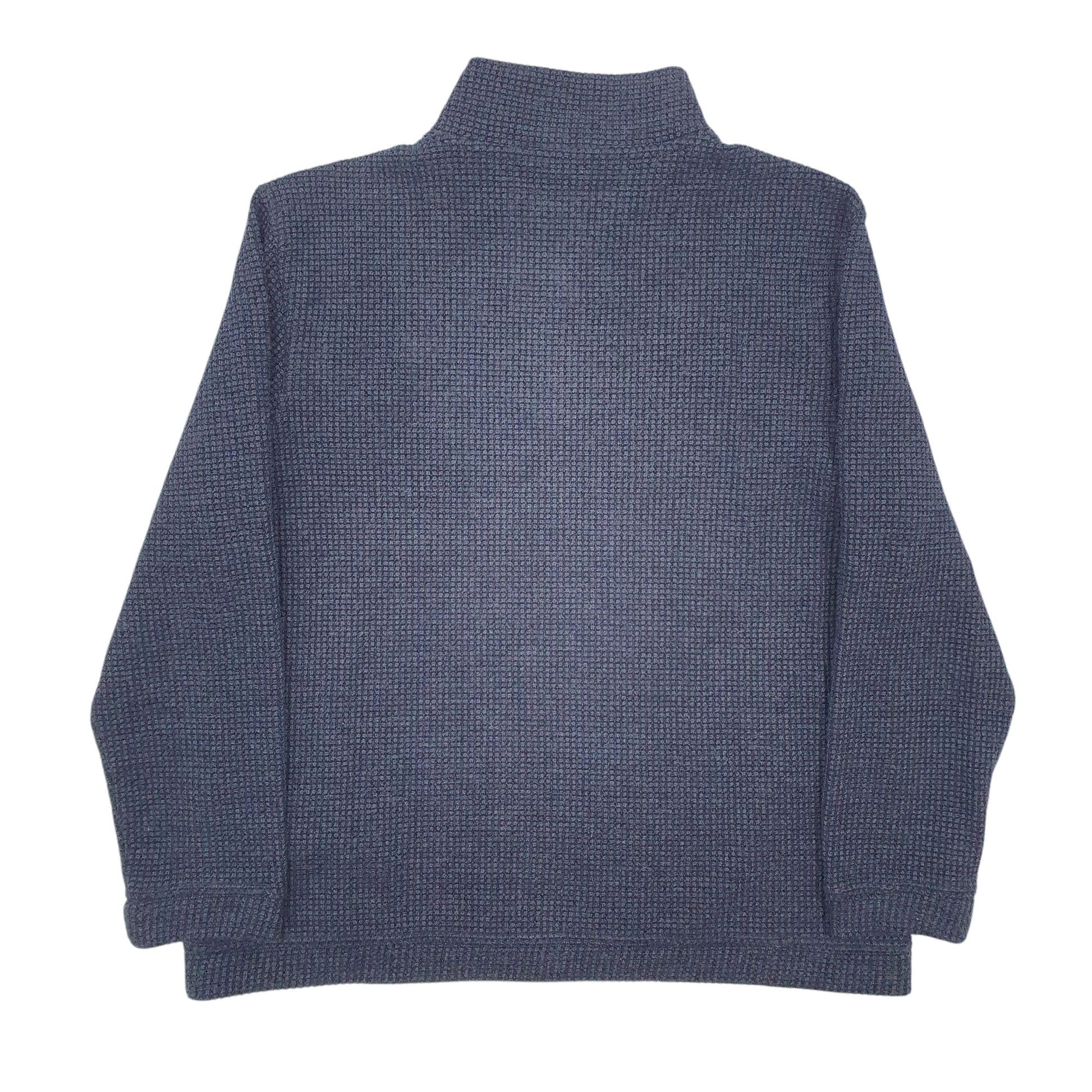 Mens Grey Weird Fish  Quarter Zip Jumper