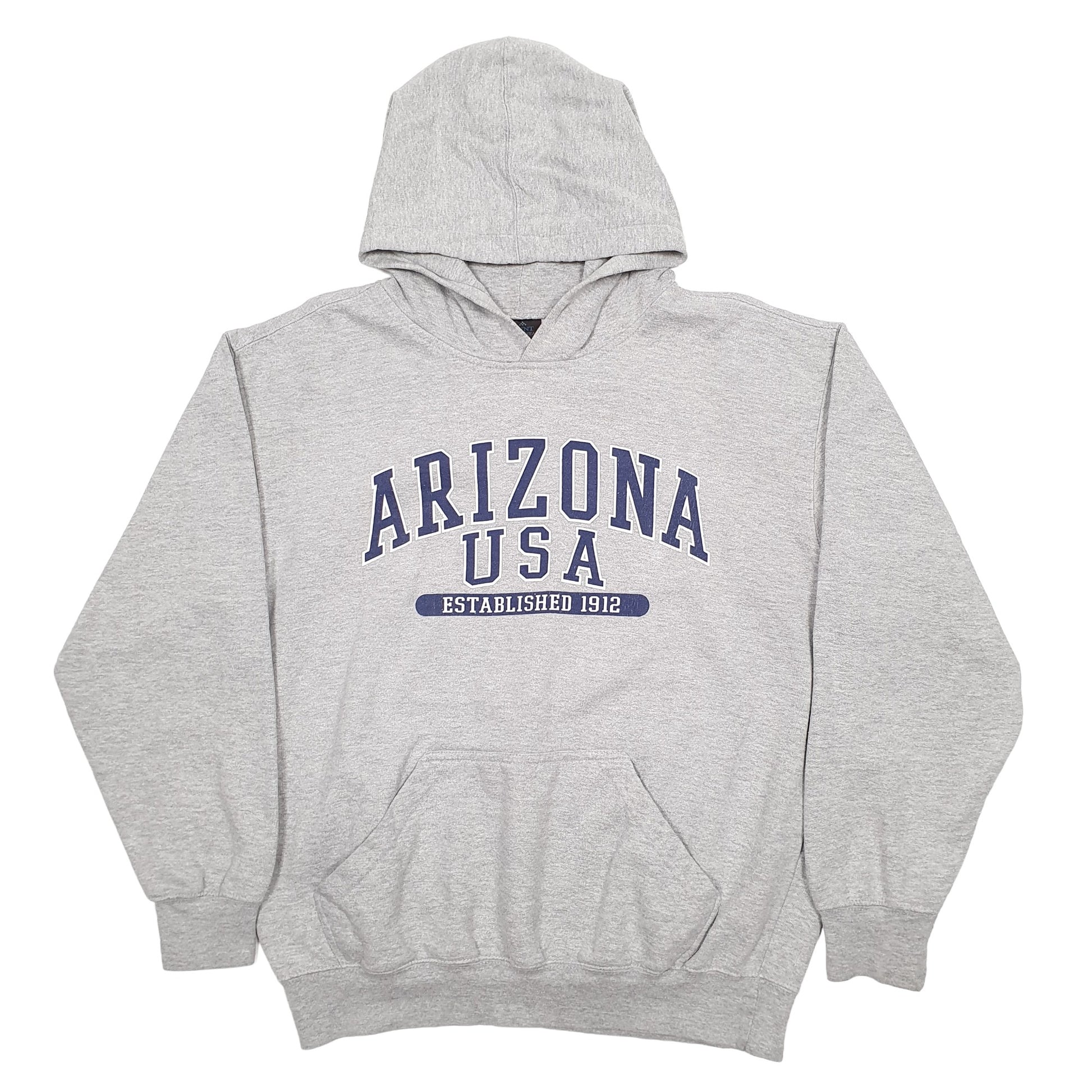 Mens Grey Point Sportswear Arizona USA Hoodie Jumper