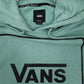Mens Green Vans  Hoodie Jumper