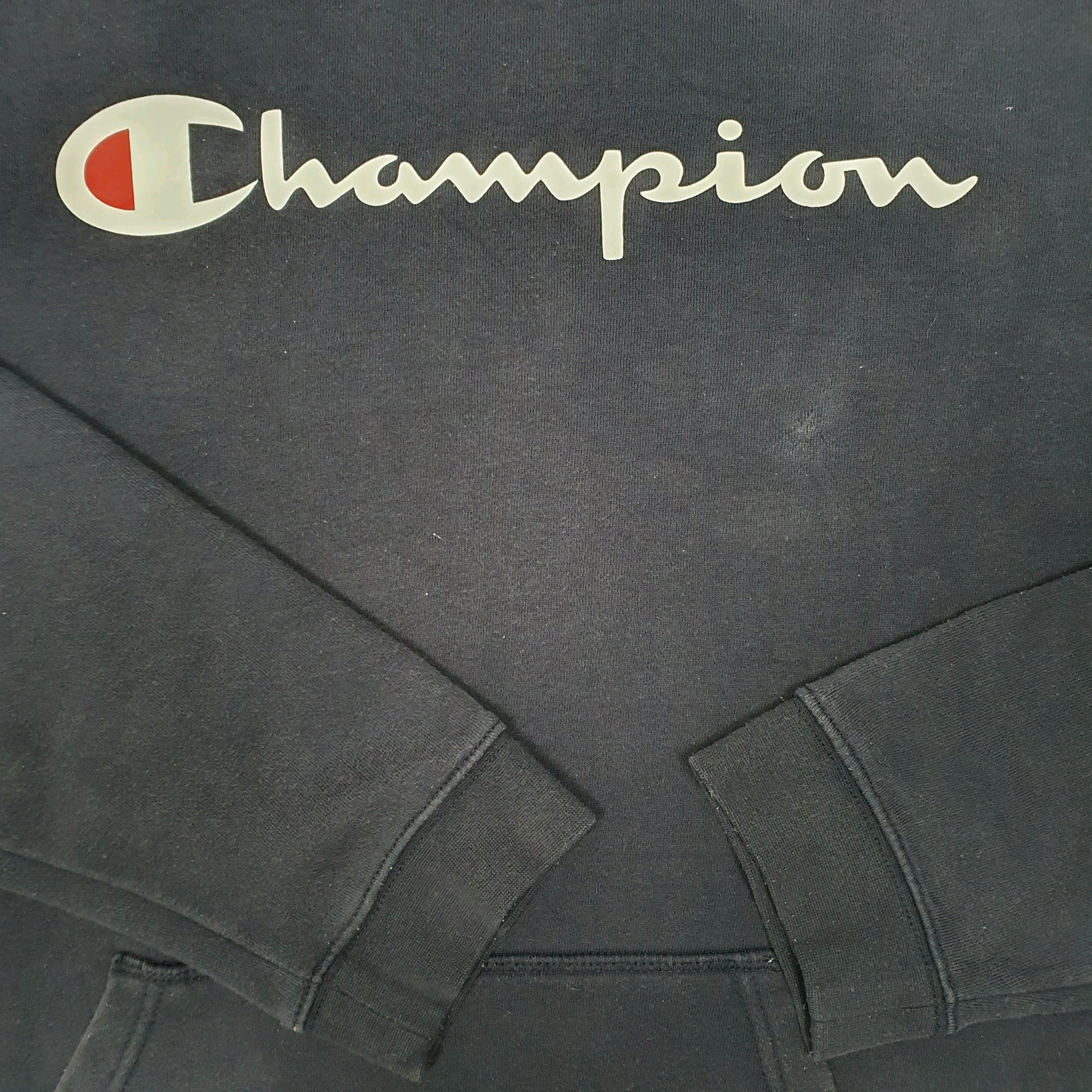 Mens Navy Champion  Hoodie Jumper