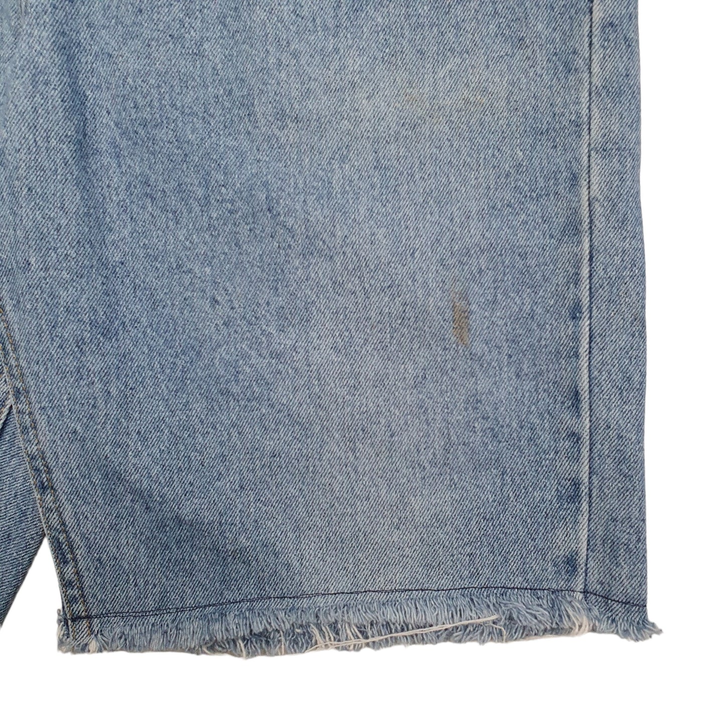 Mens Blue Lee  Denim Shorts