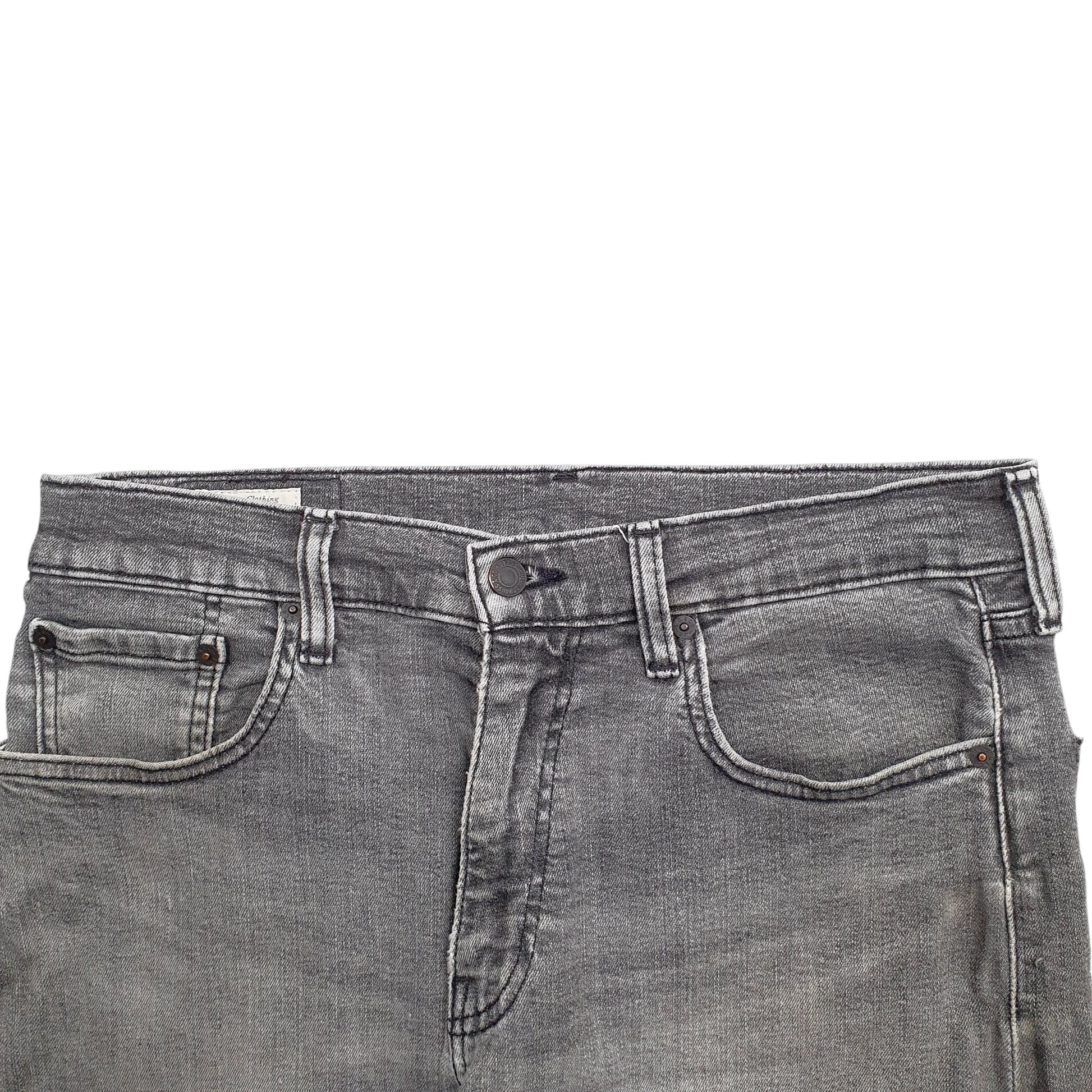 Mens Grey Levis Stretch Fit 502 JeansW32 L30