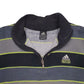 Mens Grey Adidas Vintage 2000's Quarter Zip Jumper