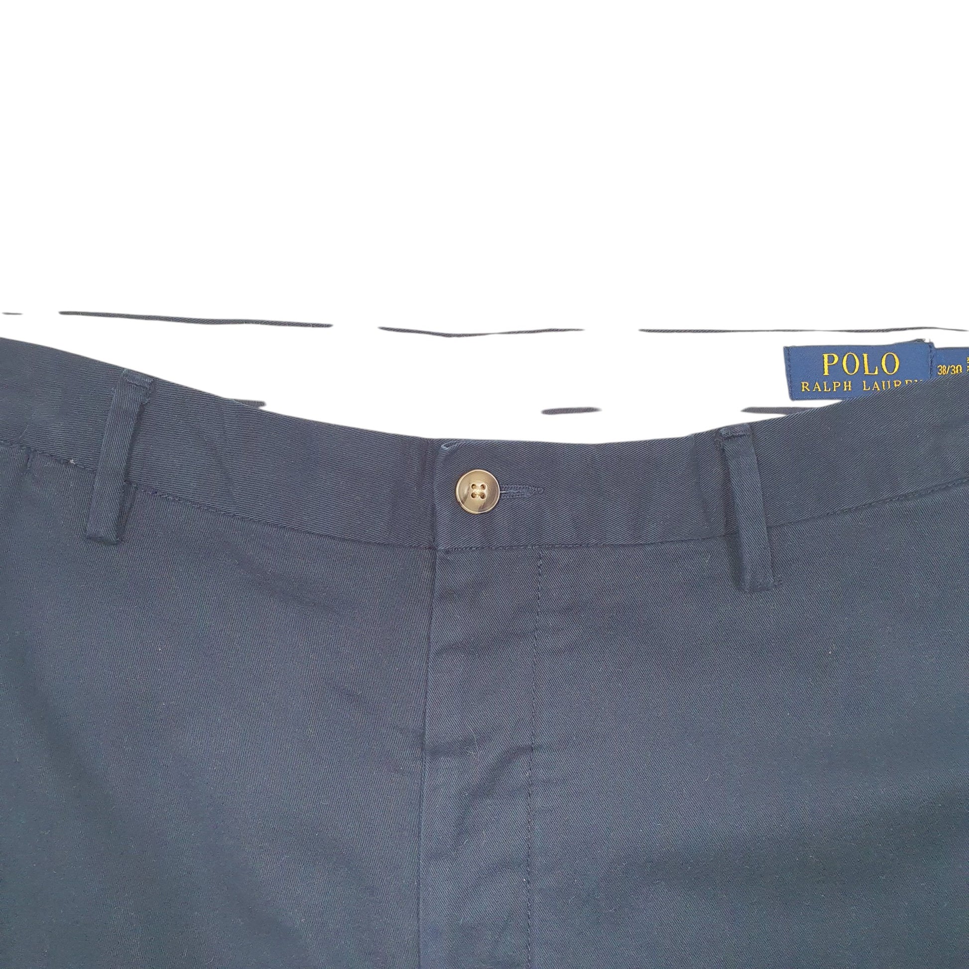 Mens Navy Polo Ralph Lauren Classic Stretch Chino Trousers
