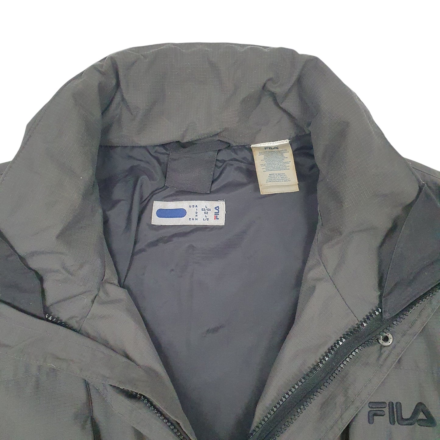 Mens Grey Fila   Coat