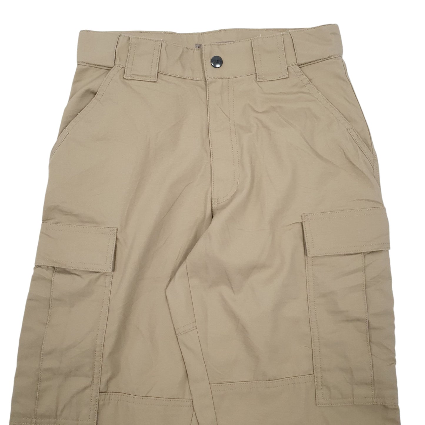 Womens Beige 5.11 Tactical Workwear Cargo Trousers