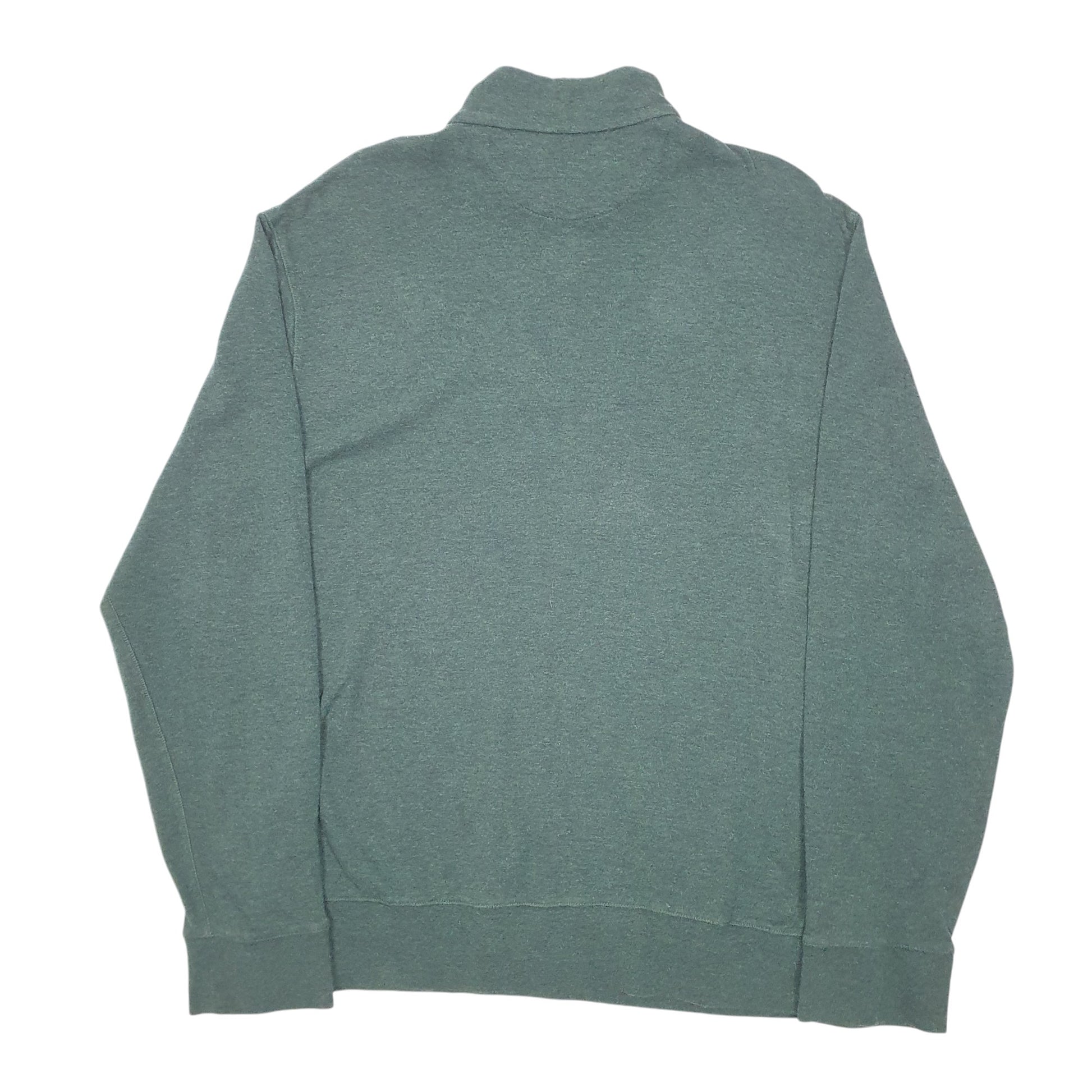 Mens Green Polo Ralph Lauren  Quarter Zip Jumper