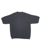 Mens Black Lee Short Sleeve Crewneck Jumper