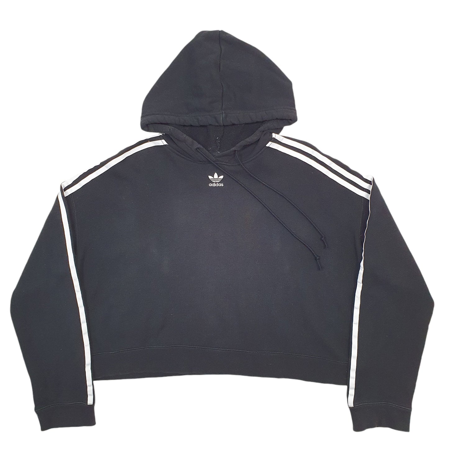 Womens Black Adidas  Hoodie Jumper