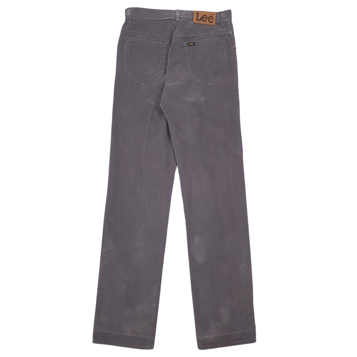 Mens Grey Lee  Corduroy Trousers