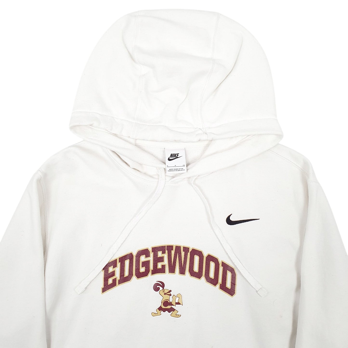 Mens White Nike Edgewood Hoodie Jumper