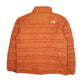 Mens Orange The North Face 550 Crewneck Coat