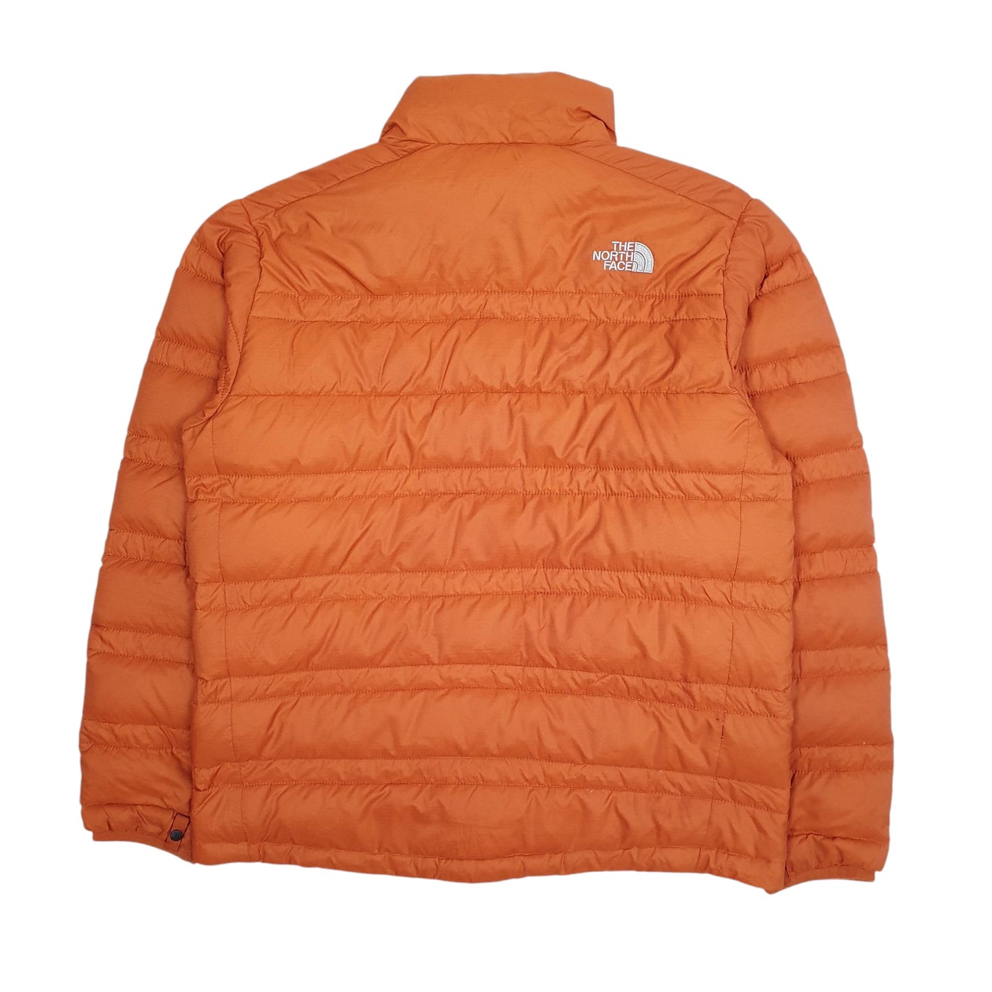 Mens Orange The North Face 550 Crewneck Coat
