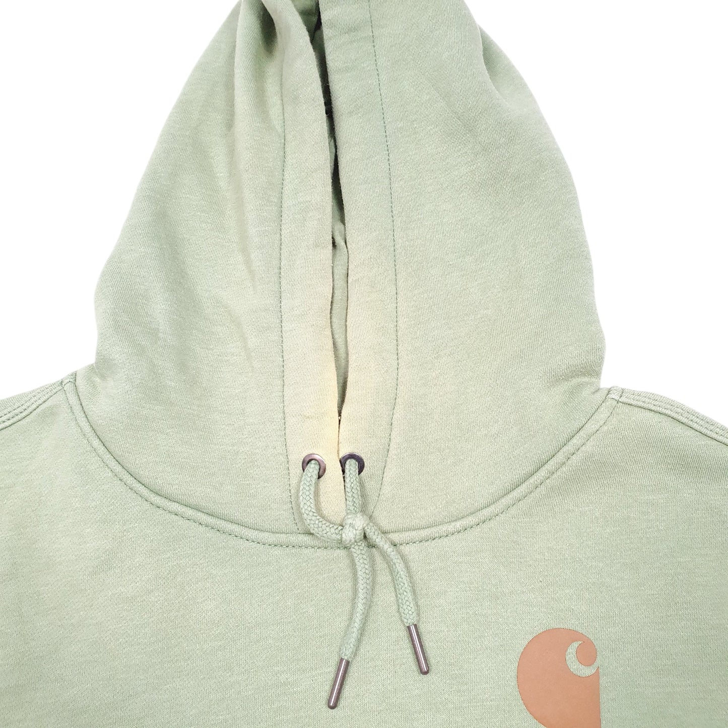 Womens Green Carhartt Workwear Hoodie Jumper