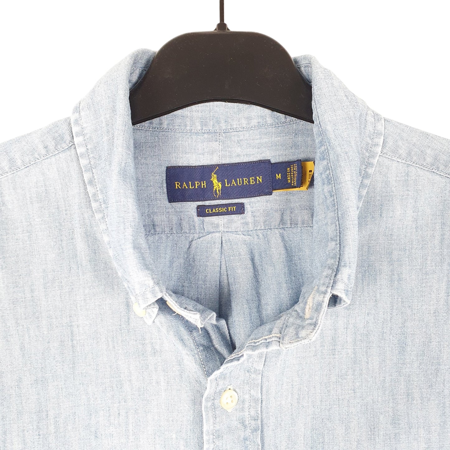 Mens Blue Ralph Lauren  Short Sleeve Shirt