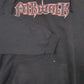 Mens Black Airwalk Spellout Hoodie Jumper