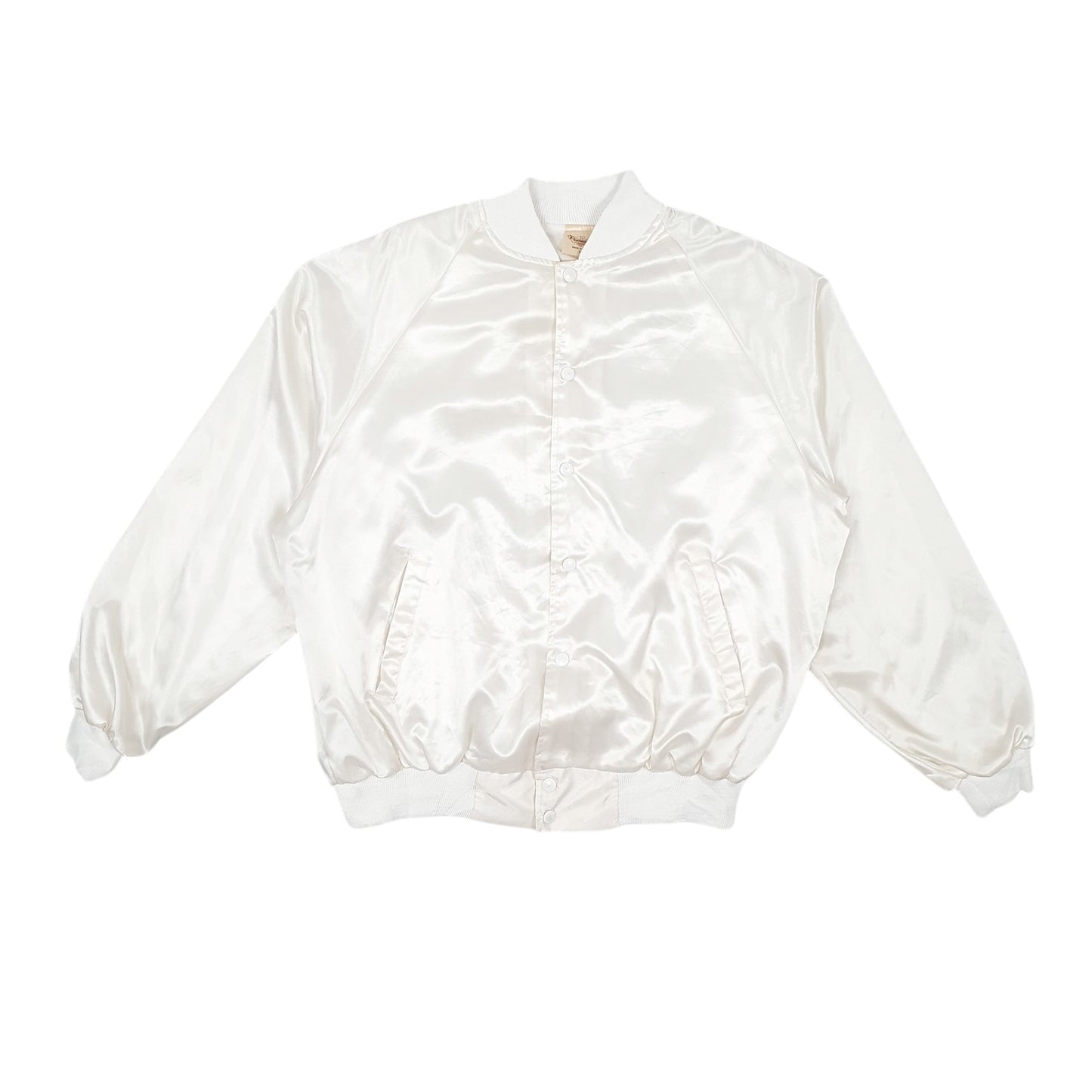 Mens Cream Auburn Sportswear Vintage Made In USA  Coat