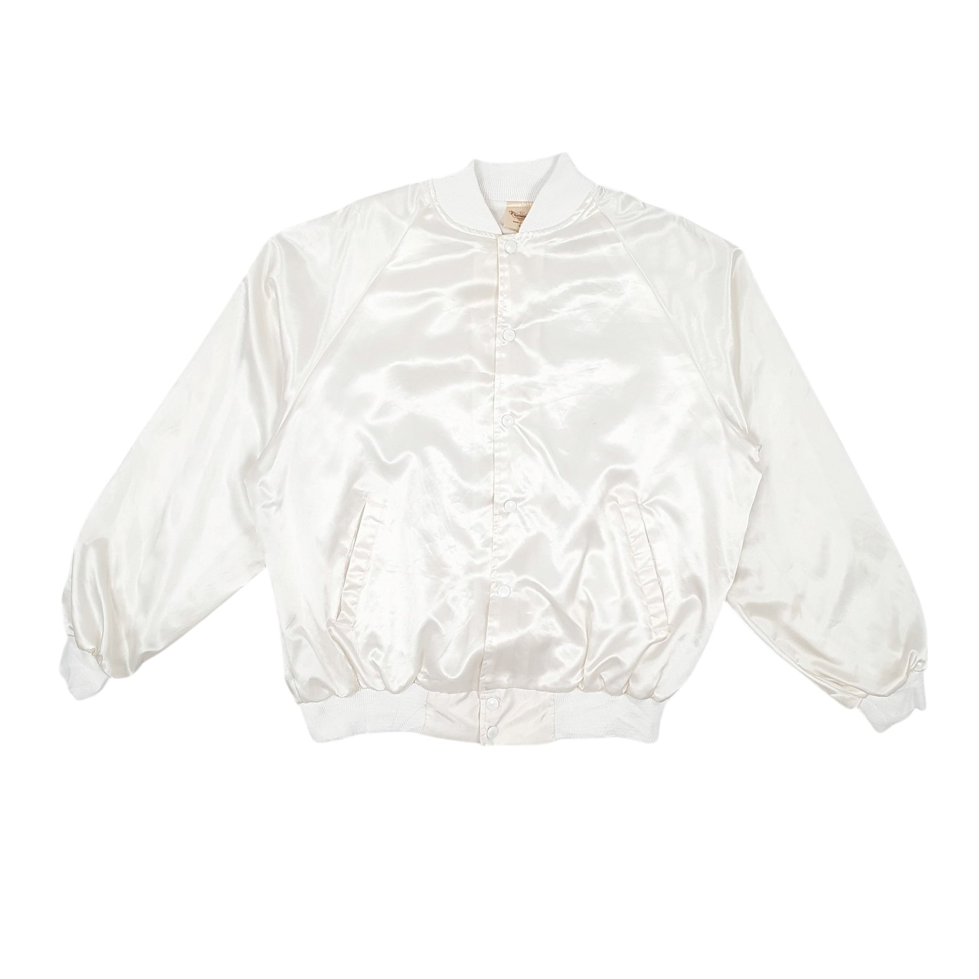 Mens Cream Auburn Sportswear Vintage Made In USA  Coat