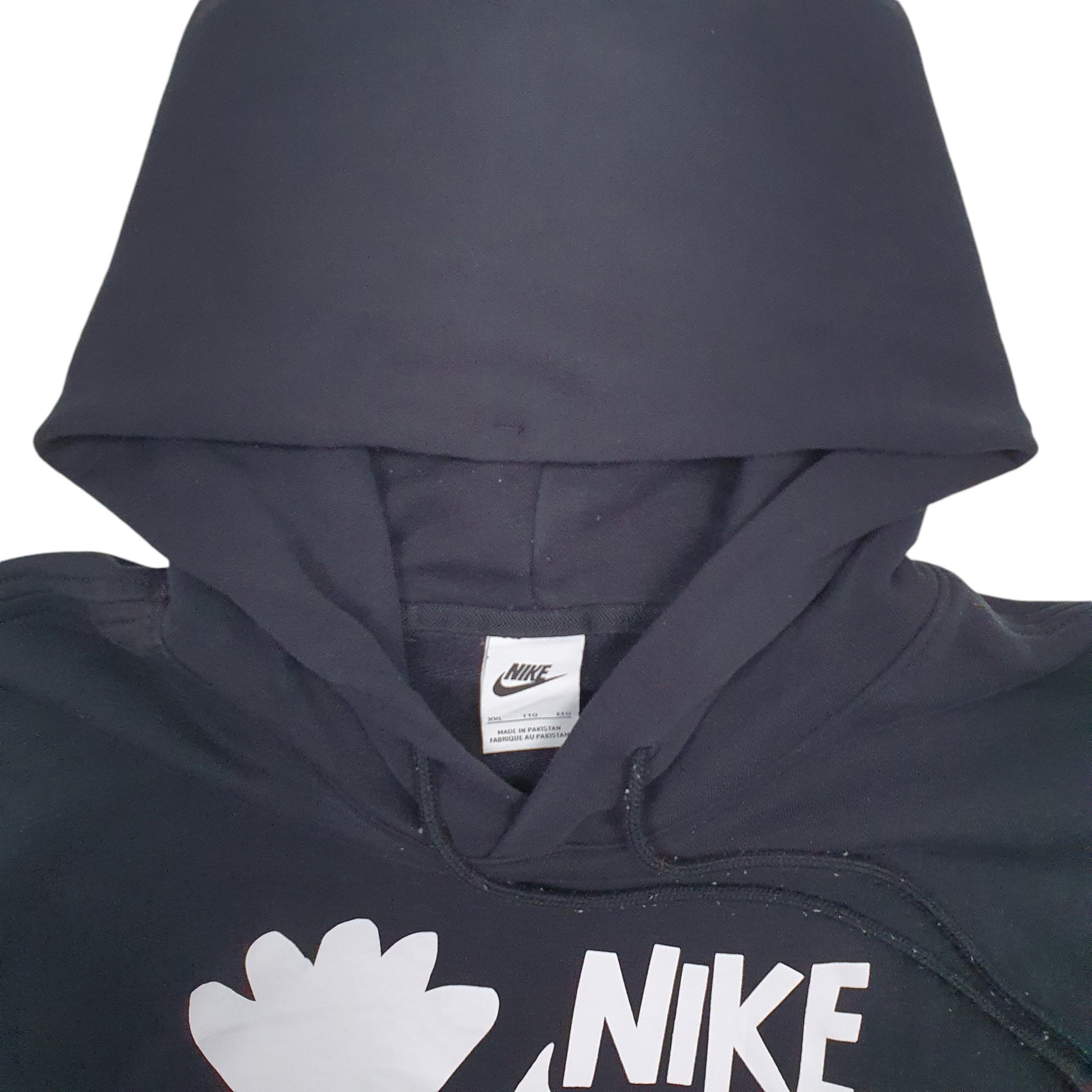 Mens Black Nike Have A Nike Day Spellout Hoodie Jumper