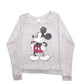 Womens Grey Disney Mickey Mouse Crewneck Jumper