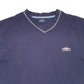 Mens Navy Umbro  Short Sleeve T Shirt